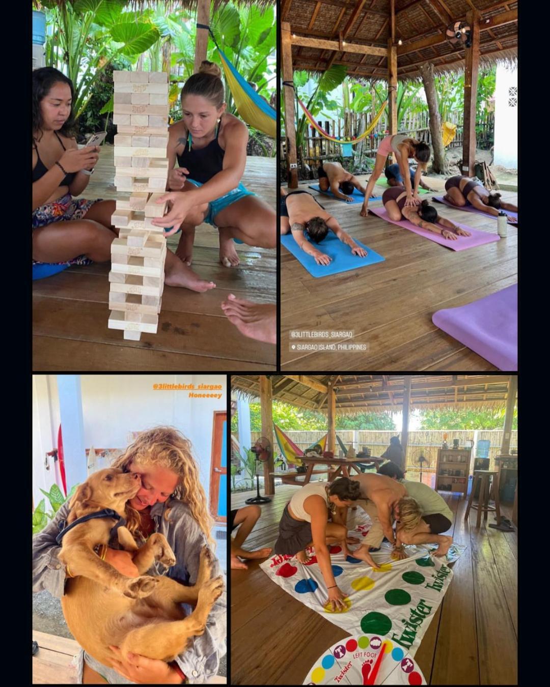 Three Little Birds Surf Hostel General Luna  Extérieur photo