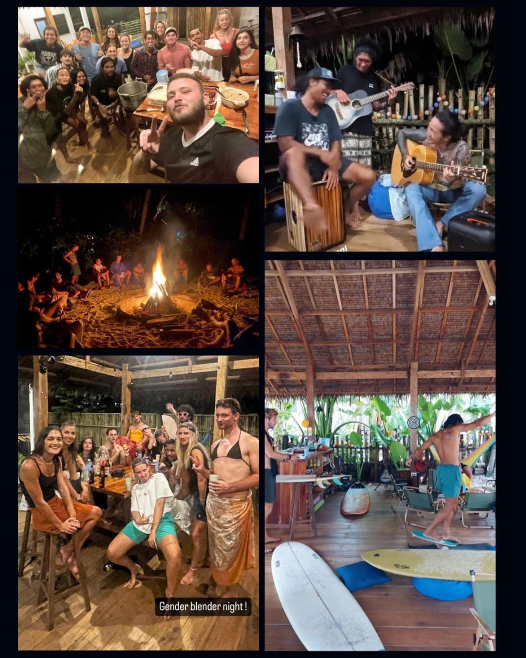 Three Little Birds Surf Hostel General Luna  Extérieur photo
