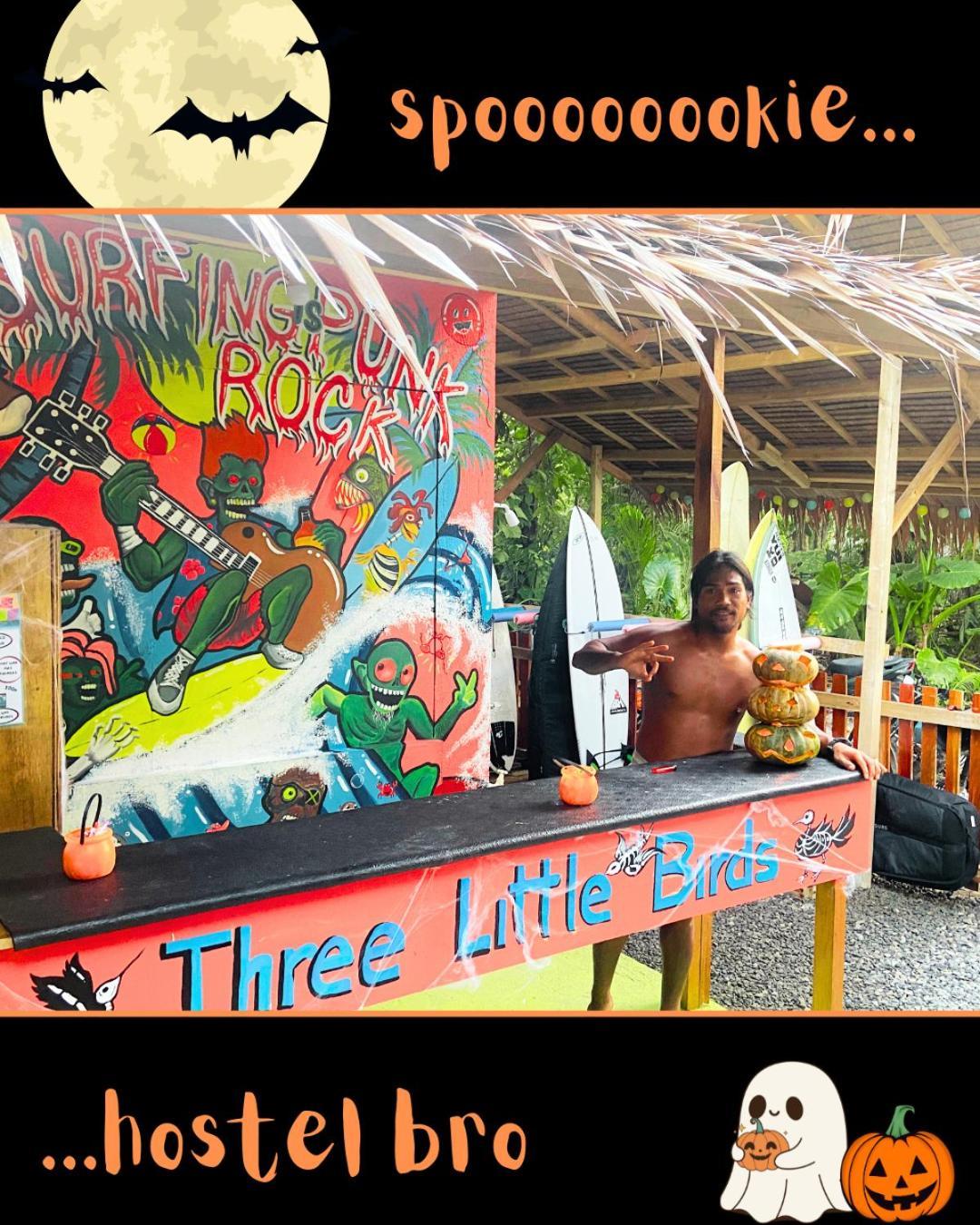 Three Little Birds Surf Hostel General Luna  Extérieur photo